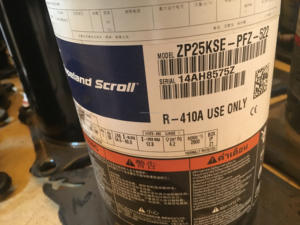 Compresor Reciprocante Copeland de Alta Eficiencia ZP25KSE-PFZ-522 ZP25KEE-PFV-130 ZP25KSE-PFZ-522 - Product Image 4