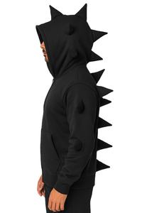 Sudadera con Capucha 3D con Estampado de Espigas para Hombre y Mujer, Estilo Urbano, Tendencia de Moda, Sudadera Extra Grande con Cierre, Tejido de Felpa Suave, Ropa de Abrigo Informal para Invierno - Product Image 3