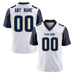 Maillot de football américain 7V7 personnalisé pour hommes, nouvelle collection, respirant, grande taille, unisexe, manches courtes, col rond, haute qualité - Product Image 2