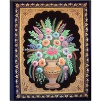 Zardozi Royal Jewel Wandteppich Luxus-Dekoration für Zuhause Harz-Stoff für Raumdekoration Geschenkverpackt in Box