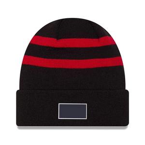 Gorros de punto de color sólido para otoño, gorros con logotipo personalizado, diseño urbano, gorros cálidos de invierno, gorros jacquard para hombre - Product Image 1