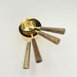 Tazas y Cucharas Medidoras de Acero Inoxidable de Alta Calidad, Resistentes y Ecológicas, 250 ml, Aptas para Lavavajillas, Solo Lavado a Mano - Product Image 2