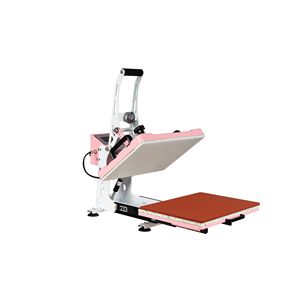 Macchina pressa per indumenti industriali 12x15 semiautomatica con Base aperta e scorrevole - Product Image 5