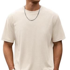 Camisetas Ringer de Estilo Contemporáneo para Hombre, Cuello Acanalado Minimalista, Costuras Impecables, Prenda Estética, Ajuste Duradero, Camiseta Ligera - Product Image 4