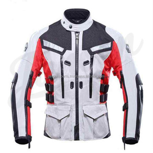 Traje de Motociclismo Profesional de Cuero Vacuno, Resistente al Viento, Ignífugo e Impermeable, Equipo de Protección para Motocicleta - Product Image 4