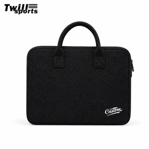 New Arrival Modern Fashion Waterproof Crossbody Shoulder Strap Anti Scratch Woolen <b>Laptop</b> Sleeve <b>Case</b> for Women Men - Product Image 1