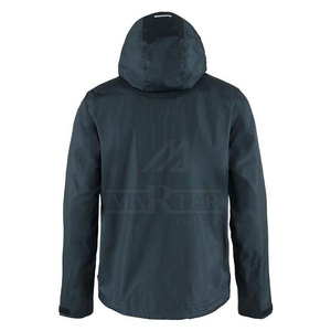 Waterproof <b>Packable</b> Unisex Rain <b>Jacket</b> Stand Collar Front Lightweight Construction Adjustable Fit Outdoor Adventure Daily Wear - Product Image 2