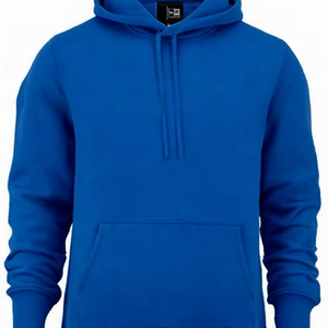 Sudadera con Capucha Verde Oliva para Hombre, Corte Regular, Felpa de Algodón, Estilo Casual, Tejido Sólido, Estilo Otoñal - Product Image 4