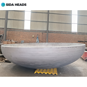 Roestvrijstalen Grote Stalen Tank Bovenbodem Vlinder Sferische Schotelpoot Tank Elliptische Kop - Product Image 4