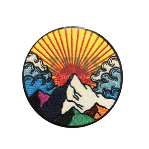 Nouvelle conception en promotion : Patch brodé adhésif avec bordure Merrow, couleur personnalisée, prix raisonnable - Product Image 5