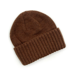 Smart Fit Structured Fabric Beanie <b>Hat</b> Men Warm Up Outdoor Training Running Folded Cuff Durable Elastic Cover - Product Image 4