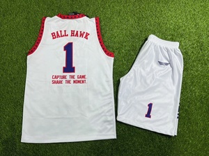 Maillot de basket-ball personnalisé avec logo d'équipe, design brodé, vêtements de basket-ball, uniforme de basket-ball par sublimation - Product Image 3