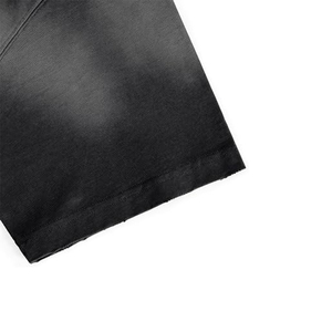 Unisex Oversized Color Block <b>Tshirts</b> Men Vintage Washed Tees Cotton Casual Short Sleeve Tops - Product Image 5