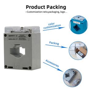HEYI-transformador de corriente toroidal de alta precisión, MSQ-30, relación 30/5A, 30 amperios, 5 amperios, <span class=keywords><strong>dona</strong></span> - Product Image 4