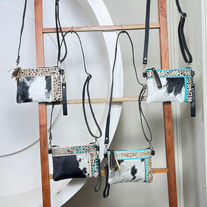 Bolso Bandolera Multifuncional Ligero de Cuero Vacuno Hecho a Mano, Mini Bolso de Hombro Elegante para Mujer, OEM ODM - Product Image 4