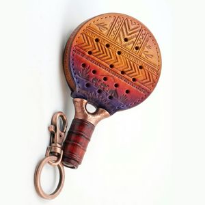 Llavero de Goma Personalizable al por Mayor con Forma de Raqueta de Tenis y Pádel, con Logotipo Personalizado, Material Duradero, Tamaño Personalizado para Regalos de Eventos - Product Image 6