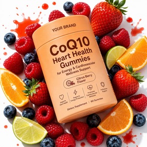 Gummies CoQ10 pour la santé cardiaque, marque privée OEM, pour l'énergie et le soutien du bien-être cardiovasculaire - Product Image 3