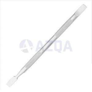 Herramienta profesional de acero inoxidable para limpiar cutículas, cuchara para el cuidado de las uñas, para manicura, pedicura y aseo de uñas. - Product Image 1