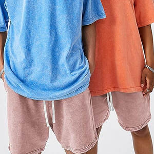 Shorts 100% Coton Délavés à l'Acide – Meilleures Ventes, Service OEM, Prix de Gros, Shorts Homme Haute Qualité - Product Image 2