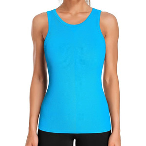 Custom Breathable Polyester/Cotton Fitness Vest for Men Crew Neck Sleeveless <b>Workout</b> <b>Tank</b> <b>Top</b> Wholesale Supplier - Product Image 4