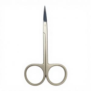 Tijeras de microdisección Iris de 4.5 pulgadas con punta fina curvada - Perfectas para médicos, enfermeras, personal de emergencias médicas y estudiantes - Product Image 5