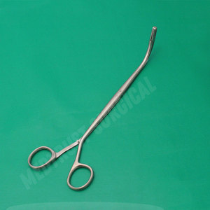 Pinzas de sujeción de piedras reutilizables de acero inoxidable para cirugía urológica, color y logotipo personalizados, marca MEDTRUST SURGICAL - Product Image 3