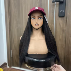 Oferta Relámpago: Peluca con Cierre de Encaje HD, Cabello Natural Liso, Textura Luminosa, Sin Enredos, Mínimo Desprendimiento, Lista para Enviar, 100% Cabello Humano - Product Image 4