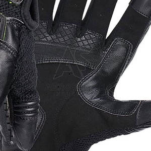 Guantes de Carreras de Cuero con Ajuste Cómodo, Diseño Ventilado en la Palma Antideslizante, Ajuste Preciso para Deportes y Carreras - Product Image 6