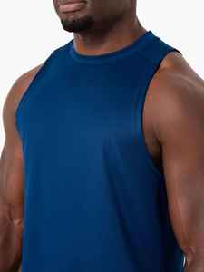 Low MOQ 100% Cotton <b>Men</b> Tank Top <b>Men</b> <b>Singlets</b> <b>for</b> Gym Workout Quick Dry Racer Back Tank Tops <b>Men</b> <b>for</b> Sale OEM Serviced - Product Image 4