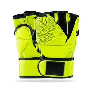 Guantes de Entrenamiento de MMA Transpirables de Medio Dedo de Cuero de Alta Calidad, Recién Llegados del Fabricante para Entrenamiento de Boxeo - Product Image 5