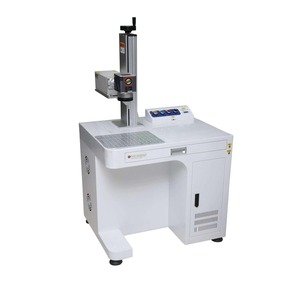Máquina de Marcado Láser de Fibra Compacta Premium con Accesorio Rotatorio, Soporte CNC AI DXF para Objetos Cilíndricos y Tapas de Botellas - Product Image 1