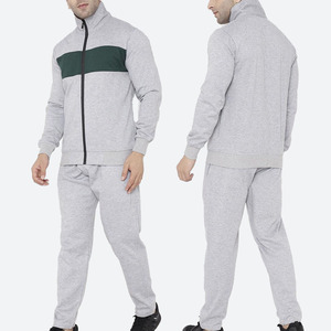 Customized Men's Oversized <b>Cropped</b> 360G Heavyweight Tracksuit Hoodie Sweatpants <b>Zip</b> <b>Up</b> Sweat Suit Premium Sportswear - Product Image 1