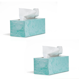 Caja de pañuelos faciales de 2 y 3 capas, suaves, desechables, de pulpa virgen, para uso cosmético, en el hogar, la oficina y hoteles. - Product Image 5