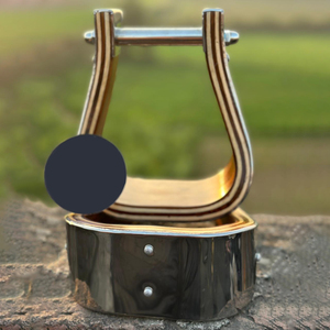 Étriers en bois faits à la main pour l'équitation, repose-pieds de selle de cheval, accessoires d'équipement équestre fiables en bois - Product Image 5