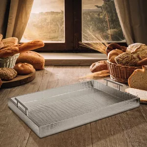 Handmade Metal Tray for Luxury Living Room Decor and Contemporary Styling CollectionExport Grade <b>Ceramic</b> Eco-Friendly Round - Product Image 2