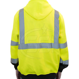 Veste de sécurité longue durée, classe 2 ANSI, imperméable, réfléchissante, vêtements de travail avec logo, conçue pour une performance continue sur le lieu de travail - Product Image 6