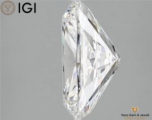 เพชรคุณภาพสูง 5.01 กะรัต CVD Lab Grown Diamond ทรงคุชชั่น สี E ความสะอาด VS2 พร้อมใบรับรอง IGI สำหรับทำแหวนแบบกำหนดเอง - Product Image 3