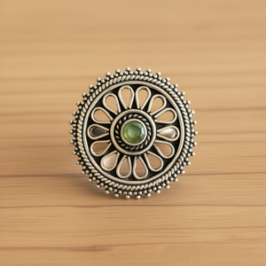 แหวนเพอริดอทดีไซน์เนอร์ น้ำหนัก 9.1 กรัม เครื่องประดับสุดหรู - Product Image 3