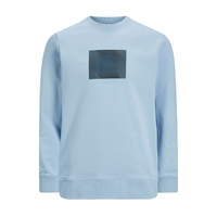 Sweat-shirt pull-over pour homme grande taille, col rond, poignets côtelés, manches longues, anti-rétrécissement, tricoté à carreaux, en Spandex/Polyester respirant