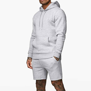 Sudadera con Capucha Gris para Hombre, Corte Regular, Tejido Jersey, Informal, con Bolsillo Delantero, Resistente al Viento, Ecológica, para Invierno - Product Image 3