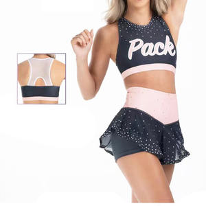 Uniforme de Animadora para Niñas, Estilo OEM, para Prácticas, Conjunto de Entrenamiento Infantil - Product Image 5