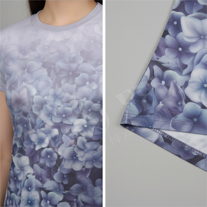 Camiseta de Yoga Personalizada con Estampado, Transpirable, Elástica, de Secado Rápido, para Gimnasio, Entrenamiento, Fitness, Manga Corta, Ropa Deportiva - Product Image 4