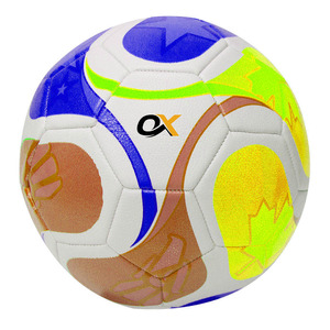 Oxva Industries New Designs High Quality <b>Machine</b> Stitched Size 5 Soccer Ball Custom Logo PVC <b>Foam</b> Leather Football Ball - Product Image 1