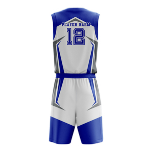 Conjunto de Uniforme de Baloncesto Premium 100% Poliéster, Ligero, Transpirable, de Secado Rápido, sin Mangas, para Equipos - Product Image 3
