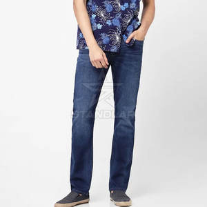 Pantalones Vaqueros Casuales para Hombre, Cintura Alta, Corte Recto, para Uso en Exteriores, Gran Venta, MOQ Bajo - Product Image 5