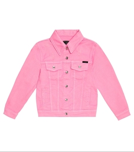 Chaqueta Vaquera Personalizable para Niñas, de Alta Calidad, Transpirable, 100% Algodón, Ropa Casual de Invierno - Product Image 6