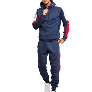Custom Logo <b>Men</b> Streetwear Tracksuit Set Heavyweight Fleece <b>Hoodie</b> And Jogger Supplier Wholesale Factory Made - Product Image 1