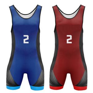 Trajes de Lucha Libre para Hombre de Tallas Grandes de Alta Calidad, Correa Ajustable, Color Personalizado, Logotipo Personalizado, OEM/ODM, Venta al Por Mayor, Impresión por Sublimación - Product Image 1