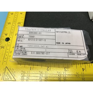 Lot of 2 TEL ES1D10-311008-11 Tensioner <b>Gap</b> B1 - Trusted Global Legacy Semiconductor Equipment and Parts at - Product Image 1