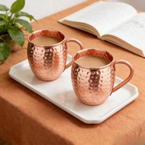 Eco Friendly Copper Mule <b>Mug</b> Packaging <b>Box</b> Made From Recyclable Cardboard With Custom Logo Printing For Luxury Gifts - Product Image 1